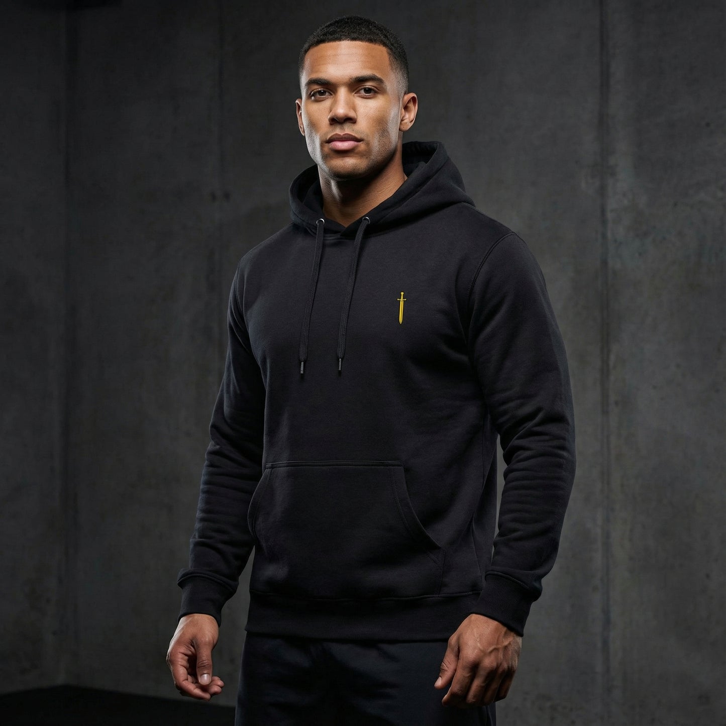 Premium Hoodie | Live by the Sword | Embroidery