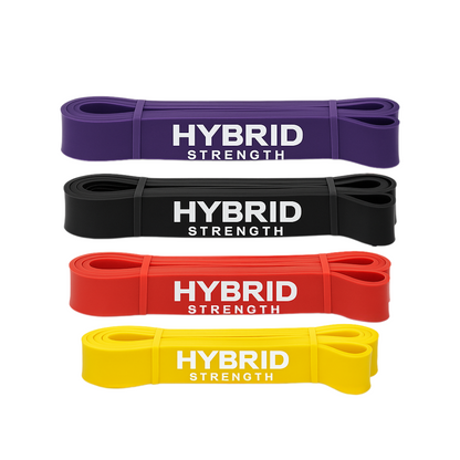 HYBRID RESISTANCE BANDS | POWER BANDS | 4-DELIG